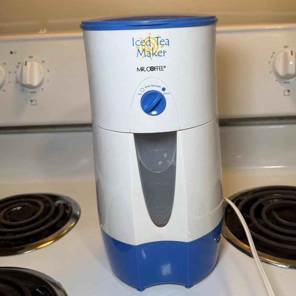 Mr. Coffee Ice Tea Maker 3 Quart Unit Only No Pitcher Tested Clean TM30P